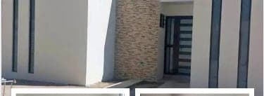 Fachada de la casa