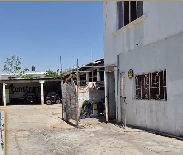 Patio y construcción