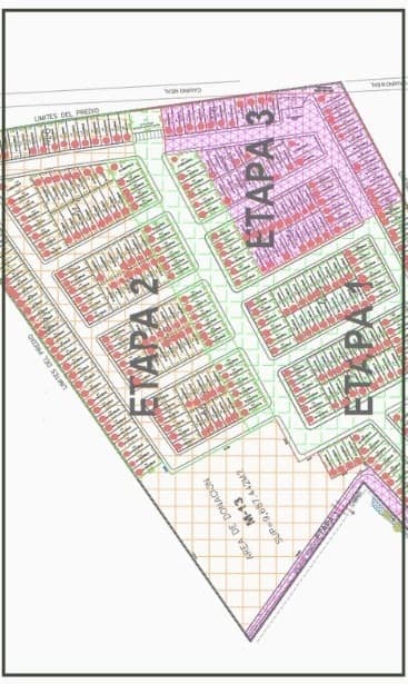 Plano de las etapas de Altezia Residencial